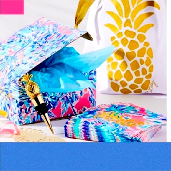 Lilly Pulitzer Cabana Cocktail Hostess Box - Picture 1 of 5